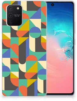 B2Ctelecom Smartphone hoesje Samsung Galaxy S10 Lite Backcase Siliconen Hoesje Funky Retro