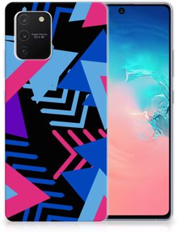 B2Ctelecom Smartphone hoesje Samsung Galaxy S10 Lite TPU Case Funky Triangle