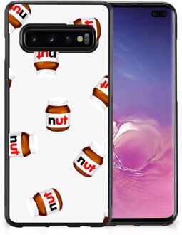 B2Ctelecom Smartphone Hoesje Samsung Galaxy S10+ Smartphonehoesje met Zwarte rand Nut Jar