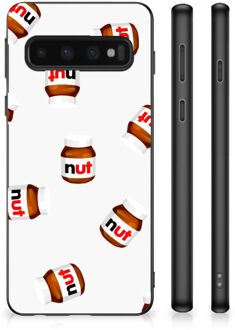 B2Ctelecom Smartphone Hoesje Samsung Galaxy S10 Smartphonehoesje met Zwarte rand Nut Jar