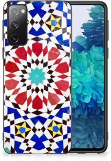 B2Ctelecom Smartphone Hoesje Samsung Galaxy S20 Cover Case met Zwarte rand Mozaïek