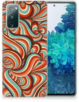 B2Ctelecom Smartphone hoesje Samsung Galaxy S20 FE Back Case Siliconen Hoesje Retro