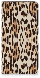 B2Ctelecom Smartphone Hoesje Samsung Galaxy S20 FE Book Cover Leopard