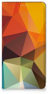 B2Ctelecom Smartphone Hoesje Samsung Galaxy S20 FE Leuk Book Case Polygon Color