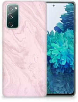 B2Ctelecom Smartphone hoesje Samsung Galaxy S20 FE Leuk Hoesje Marble Pink