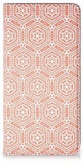 B2Ctelecom Smartphone Hoesje Samsung Galaxy S20 FE Mobiel Hoesje Pattern Orange