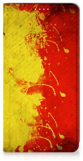 B2Ctelecom Smartphone Hoesje Samsung Galaxy S20 FE Portemonnee hoesje Belgische Vlag