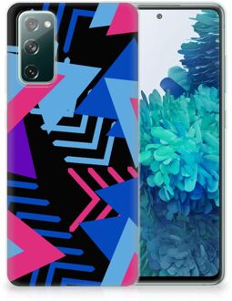 B2Ctelecom Smartphone hoesje Samsung Galaxy S20 FE TPU Case Funky Triangle