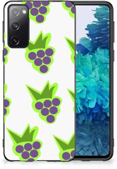 B2Ctelecom Smartphone Hoesje Samsung Galaxy S20 TPU Bumper met Zwarte rand Druiven