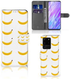 B2Ctelecom Smartphone Hoesje Samsung Galaxy S20 Ultra Book Cover Banana