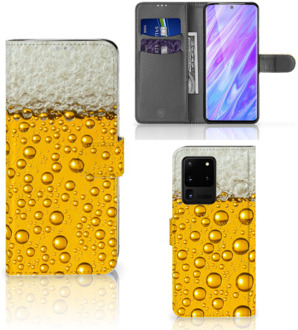 B2Ctelecom Smartphone Hoesje Samsung Galaxy S20 Ultra Book Cover Bier