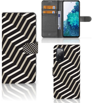 B2Ctelecom Smartphone Hoesje Samsung Galaxy S20FE Bookcover met Pasjeshouder Illusion