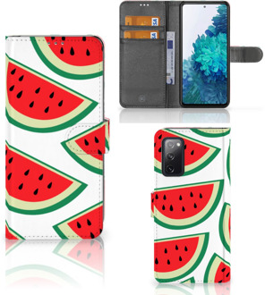 B2Ctelecom Smartphone Hoesje Samsung Galaxy S20FE Foto Hoesje ontwerpen Originele Cadeaus Watermelons