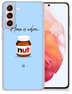 B2Ctelecom Smartphone hoesje Samsung Galaxy S21 Leuk Hoesje Nut Home