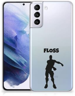 B2Ctelecom Smartphone hoesje Samsung Galaxy S21 Plus Telefoontas Floss Fortnite