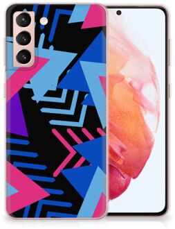 B2Ctelecom Smartphone hoesje Samsung Galaxy S21 TPU Case Funky Triangle