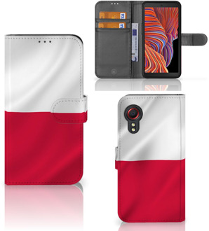 B2Ctelecom Smartphone Hoesje Samsung Galaxy Xcover 5 Bookcase Polen