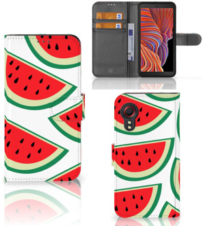 B2Ctelecom Smartphone Hoesje Samsung Galaxy Xcover 5 Foto Hoesje ontwerpen Originele Cadeaus Watermelons