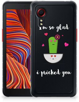 B2Ctelecom Smartphone hoesje Samsung Galaxy Xcover 5 Hoesje maken Cactus Glad