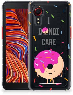 B2Ctelecom Smartphone hoesje Samsung Galaxy Xcover 5 Silicone Case Donut