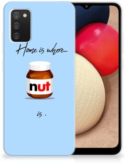 B2Ctelecom Smartphone hoesje Samsung M02s | Samsung Galaxy A02s Leuk Hoesje Nut Home