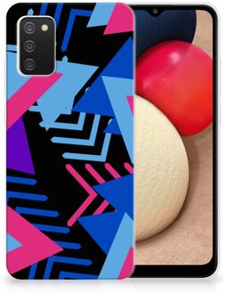 B2Ctelecom Smartphone hoesje Samsung M02s | Samsung Galaxy A02s TPU Case Funky Triangle