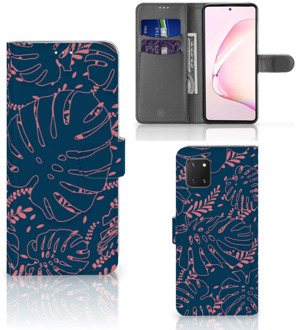 B2Ctelecom Smartphone Hoesje Samsung Note 10 Lite Bookcase Palm Leaves