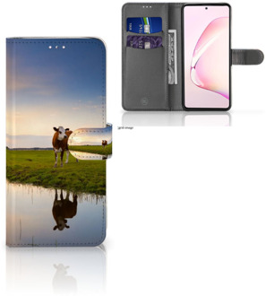 B2Ctelecom Smartphone Hoesje Samsung Note 10 Lite Flip Case Koe