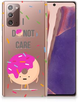 B2Ctelecom Smartphone hoesje Samsung Note 20 Silicone Case Donut