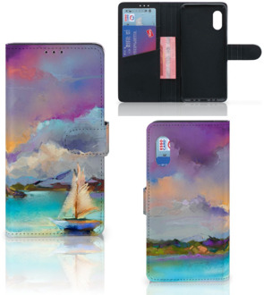 B2Ctelecom Smartphone Hoesje Samsung Xcover Pro Case ontwerpen Boat