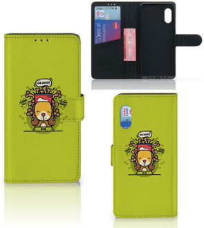 B2Ctelecom Smartphone Hoesje Samsung Xcover Pro Flipcover Doggy Biscuit