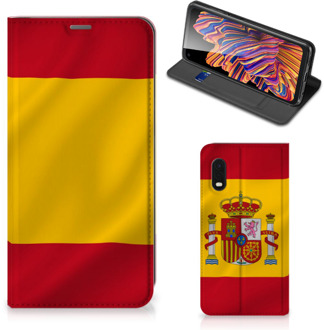 B2Ctelecom Smartphone Hoesje Samsung Xcover Pro Mobiel Hoesje Spaanse Vlag