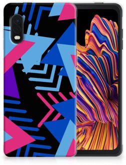 B2Ctelecom Smartphone hoesje Samsung Xcover Pro TPU Case Funky Triangle