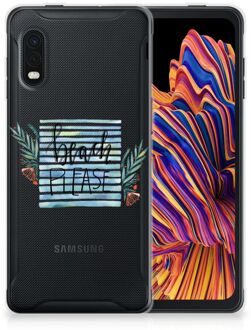 B2Ctelecom Smartphone hoesje Samsung Xcover Pro TPU Case Transparant Boho Beach