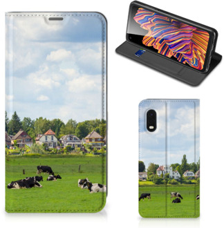 B2Ctelecom Smartphone Hoesje Samsung Xcover Pro Wallet Book Case Hollandse Koeien