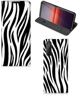 B2Ctelecom Smartphone Hoesje Sony Xperia 5 II Beschermhoesje Zebra