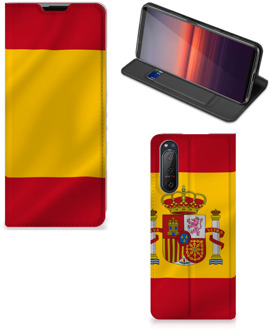 B2Ctelecom Smartphone Hoesje Sony Xperia 5 II Mobiel Hoesje Spaanse Vlag