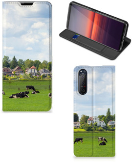 B2Ctelecom Smartphone Hoesje Sony Xperia 5 II Wallet Book Case Hollandse Koeien