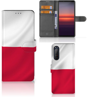 B2Ctelecom Smartphone Hoesje Sony Xperia 5II Bookcase Polen