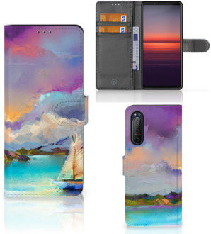 B2Ctelecom Smartphone Hoesje Sony Xperia 5II Case ontwerpen Boat