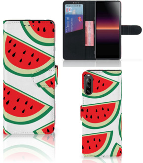 B2Ctelecom Smartphone Hoesje Sony Xperia L4 Hoesje ontwerpen Originele Cadeaus Watermelons