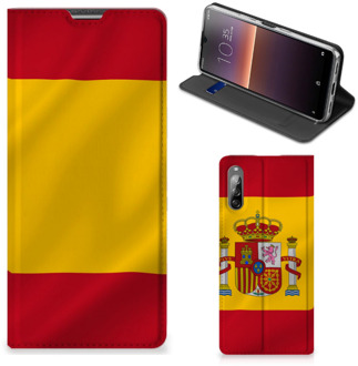 B2Ctelecom Smartphone Hoesje Sony Xperia L4 Mobiel Hoesje Spaanse Vlag