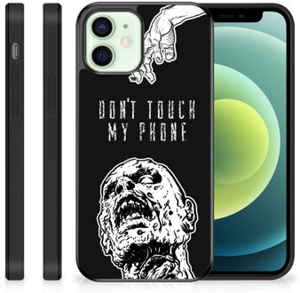 B2Ctelecom Smartphone Hoesje Super als Cadeautjes voor Hem iPhone 12 Mini Back Case TPU Siliconen Hoesje met Zwarte rand Zombie