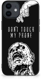 B2Ctelecom Smartphone Hoesje Super als Cadeautjes voor Hem iPhone 12 Pro | 12 (6.1") Back Case TPU Siliconen Hoesje met Zwarte rand Zombie