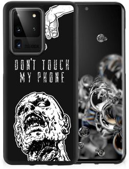 B2Ctelecom Smartphone Hoesje Super als Cadeautjes voor Hem Samsung Galaxy S20 Ultra Back Case TPU Siliconen Hoesje met Zwarte rand Zombie