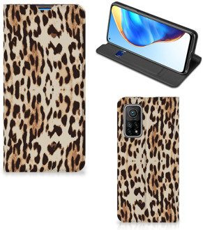 B2Ctelecom Smartphone Hoesje Xiaomi Mi 10T | 10T Pro Book Cover Leopard