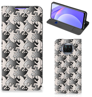 B2Ctelecom Smartphone Hoesje Xiaomi Mi 10T Lite Book Wallet Case Salamander Grey