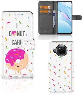 B2Ctelecom Smartphone Hoesje Xiaomi Mi 10T Lite Bookcase met Quotes Donut Cadeautjes voor Meisjes