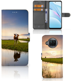 B2Ctelecom Smartphone Hoesje Xiaomi Mi 10T Lite Flip Case Koe