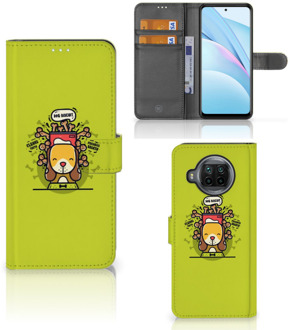 B2Ctelecom Smartphone Hoesje Xiaomi Mi 10T Lite Flipcover Doggy Biscuit